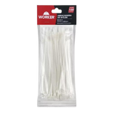 Abracadeira Nylon 2,5 x 200mm Br 100pcs - Worker