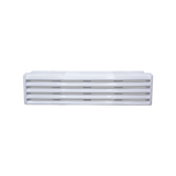 Grade Veneziana MetalFrio Dupla ( 134cm x 36cm / branca )