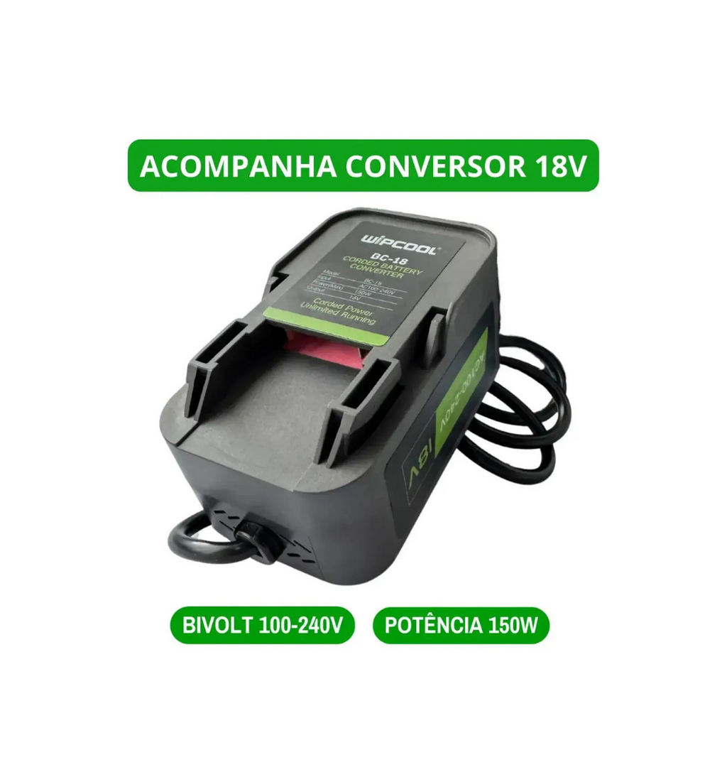 Bomba De Vácuo 5cfm Duplo Estágio a bateria 2f2brk S/bateria C/ adaptador DeWalt - Wipcool