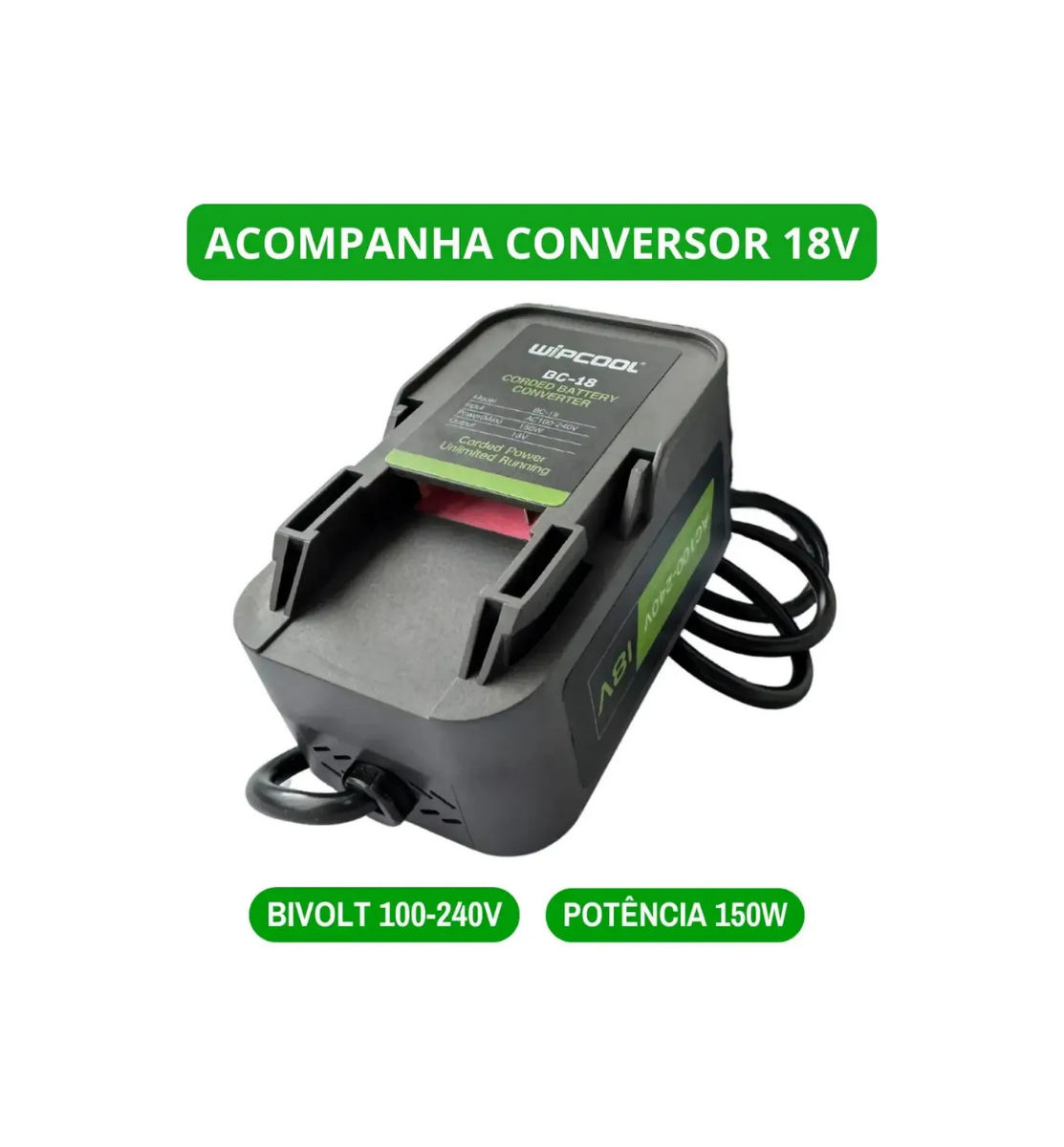 Bomba De Vácuo 5cfm Duplo Estágio a bateria 2f2brk S/bateria C/ adaptador DeWalt - Wipcool