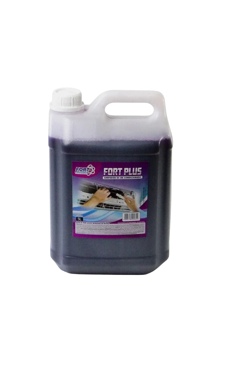 Detergente Desincrustante Concentrado para Ar-Condicionado Fort Plus 5L - Fort Quimica