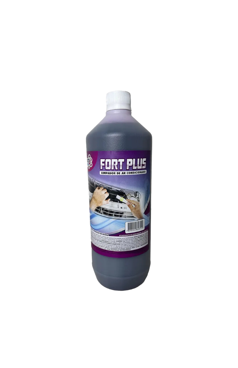 Detergente Desincrustante Concentrado para Ar-Condicionado Fort Plus 1L - Fort Quimica