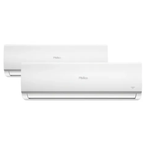 Ar Condicionado Mult Split Kit C/ 1 Condensadora de 18.000 btus + 2 Evap de 9.000 btus  Q/F - Philco