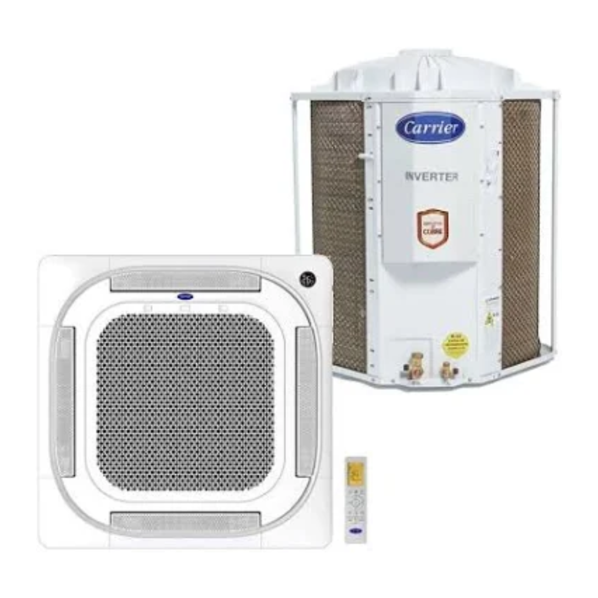 Ar Condicionado ( Cond+Evap +Painel ) Cassete Plus 24.000 Btus Frio  R32 220v  4 vias - Carrier