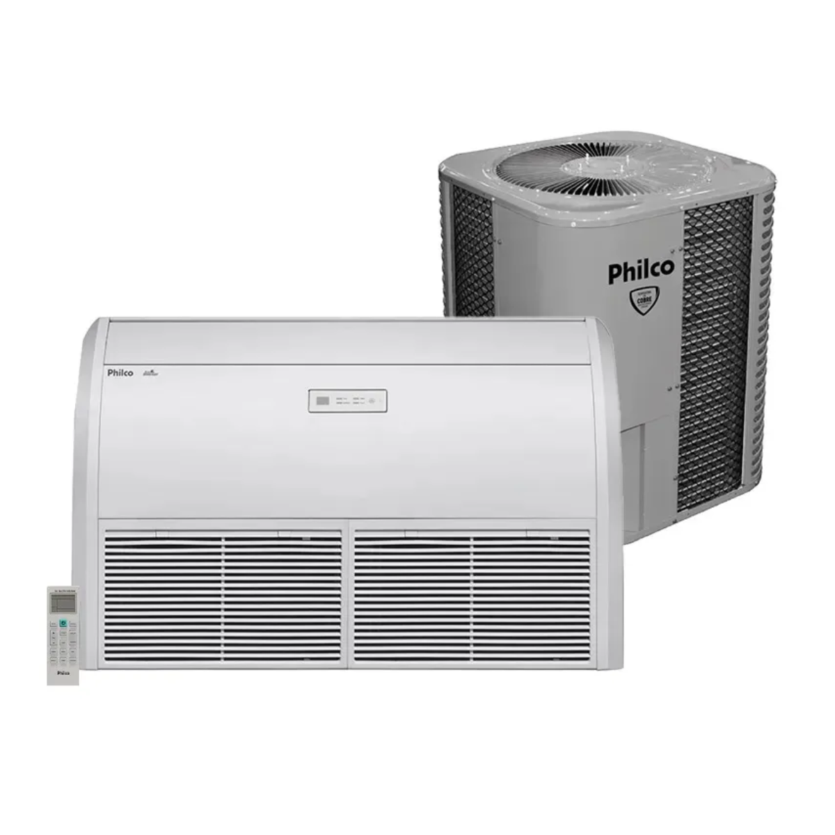 Ar Condicionado ( Cond+Evap) Piso Teto Eco Inverter  36.000 Btus  R32 220v - Philco ( usado )