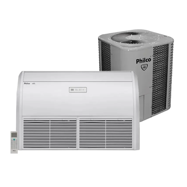 Ar Condicionado ( Cond+Evap) Piso Teto Eco Inverter  36.000 Btus  R32 220v - Philco ( usado )