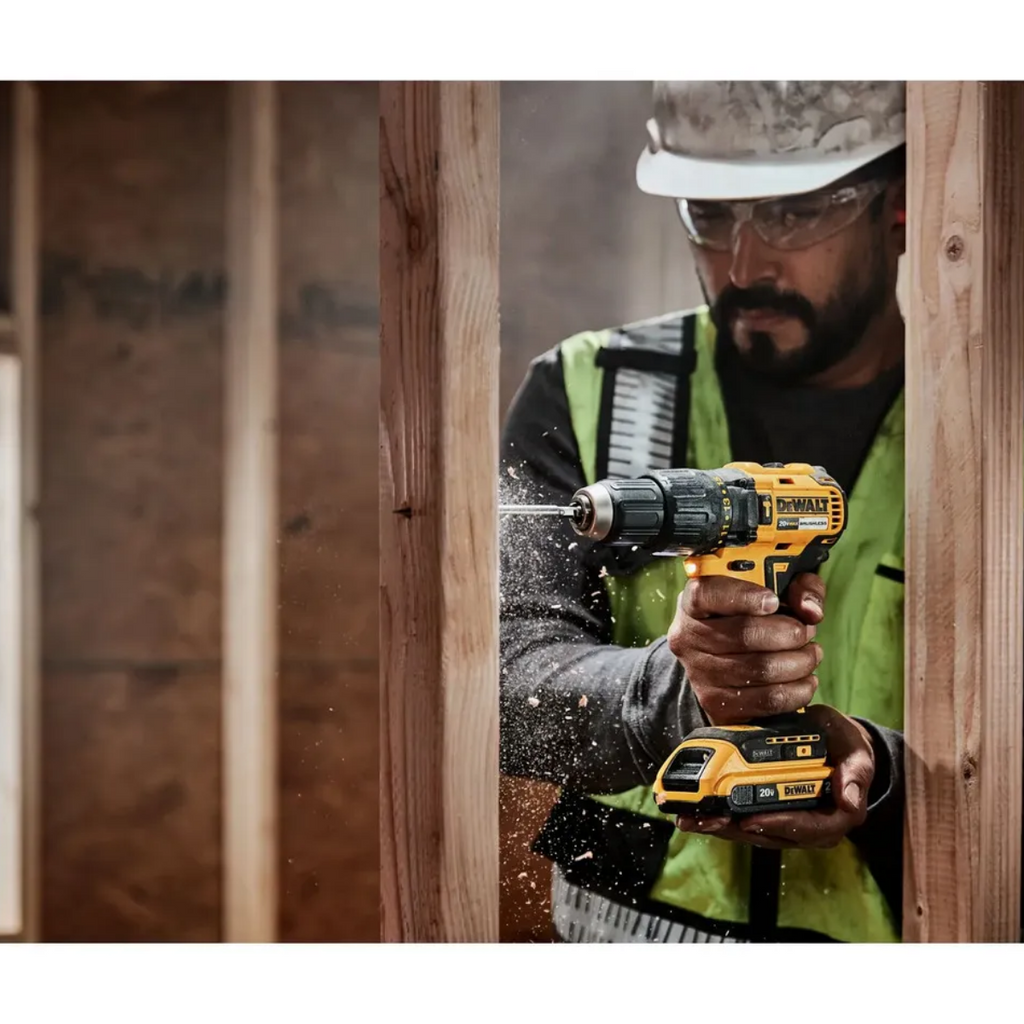 Parafusadeira / Furadeira Impacto De 1/2" (13mm) ( Sem Carregador Sem Bateria ) 20v 340W Max Li-Ion Brushless- DeWalt