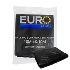 Fita PVC Preta 10m - EURO