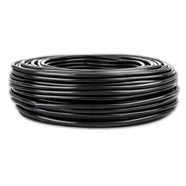 Rolo de 100M Cabo PP 2X2,50 Preto 100% Cobre - Ibérica