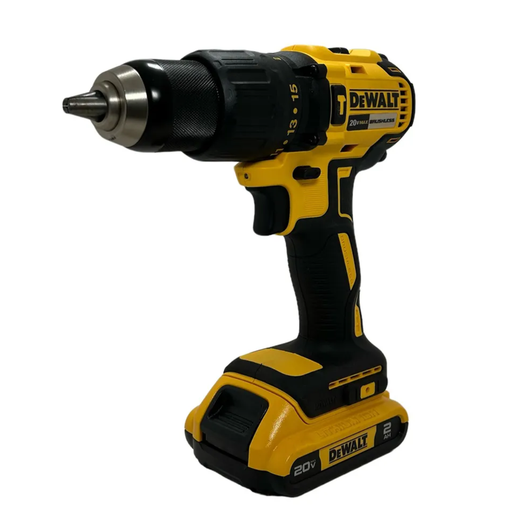 Parafusadeira / Furadeira Impacto 13 mm / 1750 RPM c/ Brushless (1 Bateria 20V Max / Carregador bivolt / Bolsa) (DCD7781D1BR)  - DeWalt