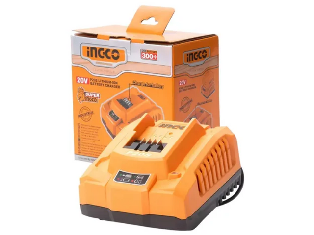 Carregador De Bateria Inteligente 20V Rápido 4.0A Bivolt 110-240V - INGCO