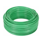 Rolo Cabo Flexível 1x6,00mm 100% Cobre 450/750V Verde - Iberica
