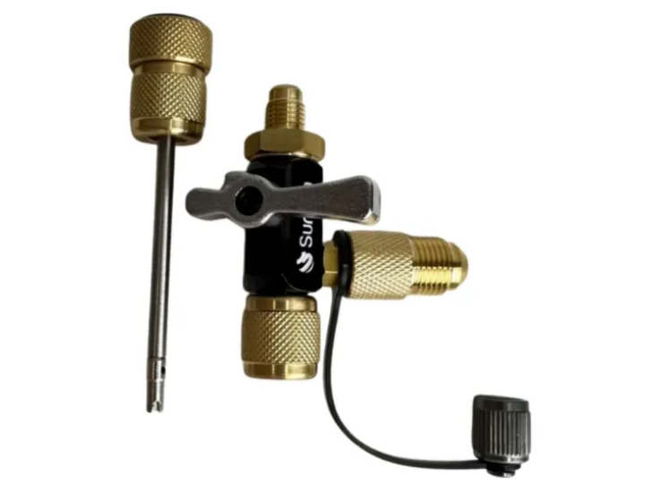 Válvula Otimizadora com Removedor de Núcleo 1/4" - Suryha