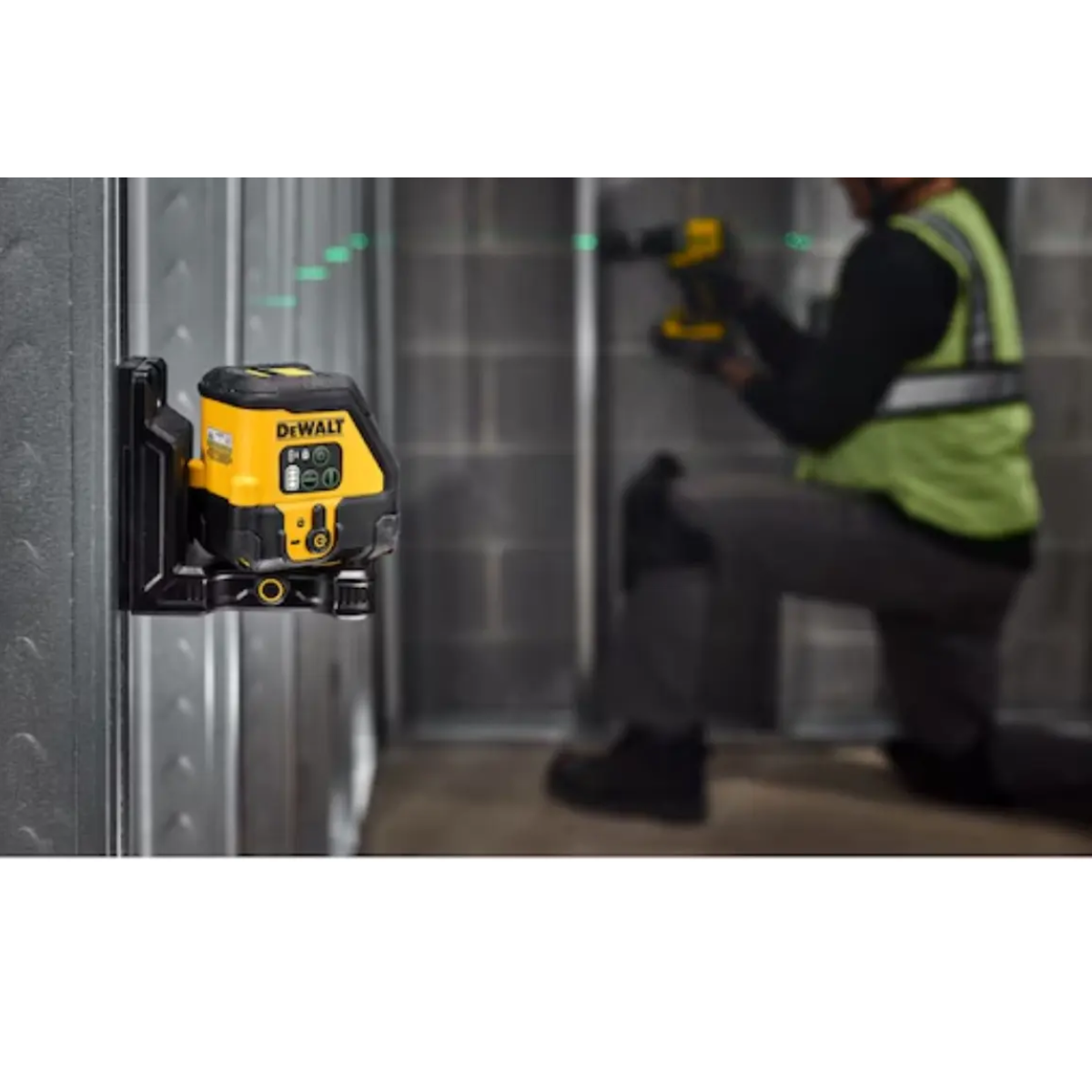 Nível a Laser Verde 45 Metros USB Recarregável - Dewalt