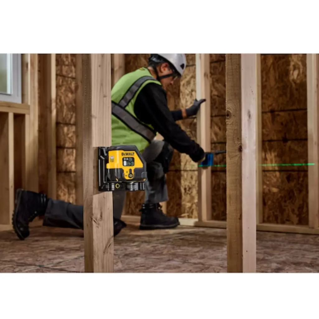Nível a Laser Verde 45 Metros USB Recarregável - Dewalt