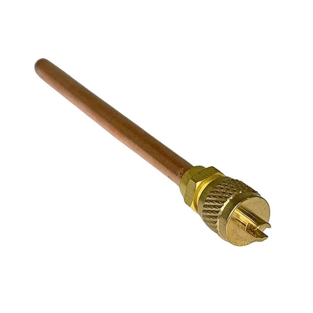 Válvula união Schrader Curta  SU04 1/4" 50mm - Friven