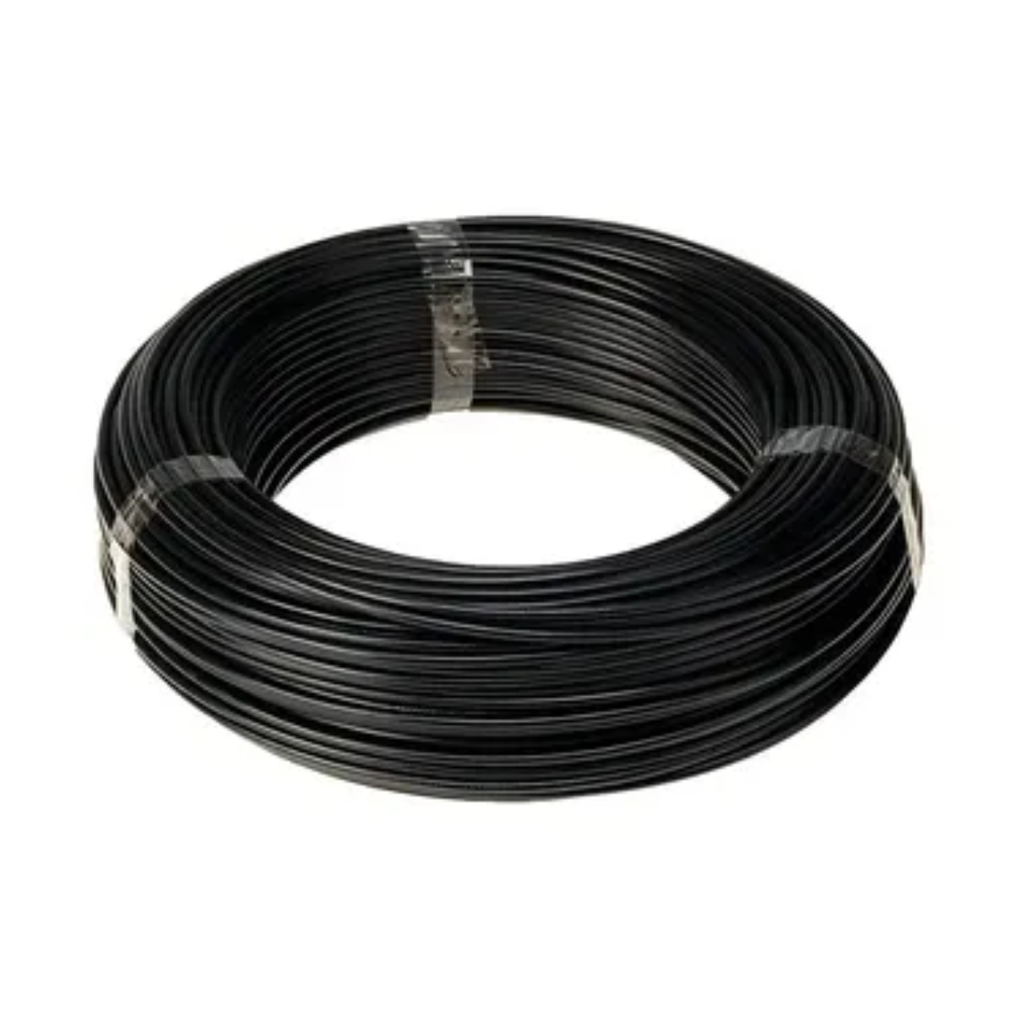 Rolo Cabo Flexível 1x6,00mm 100% Cobre 450/750V Preto - Iberica
