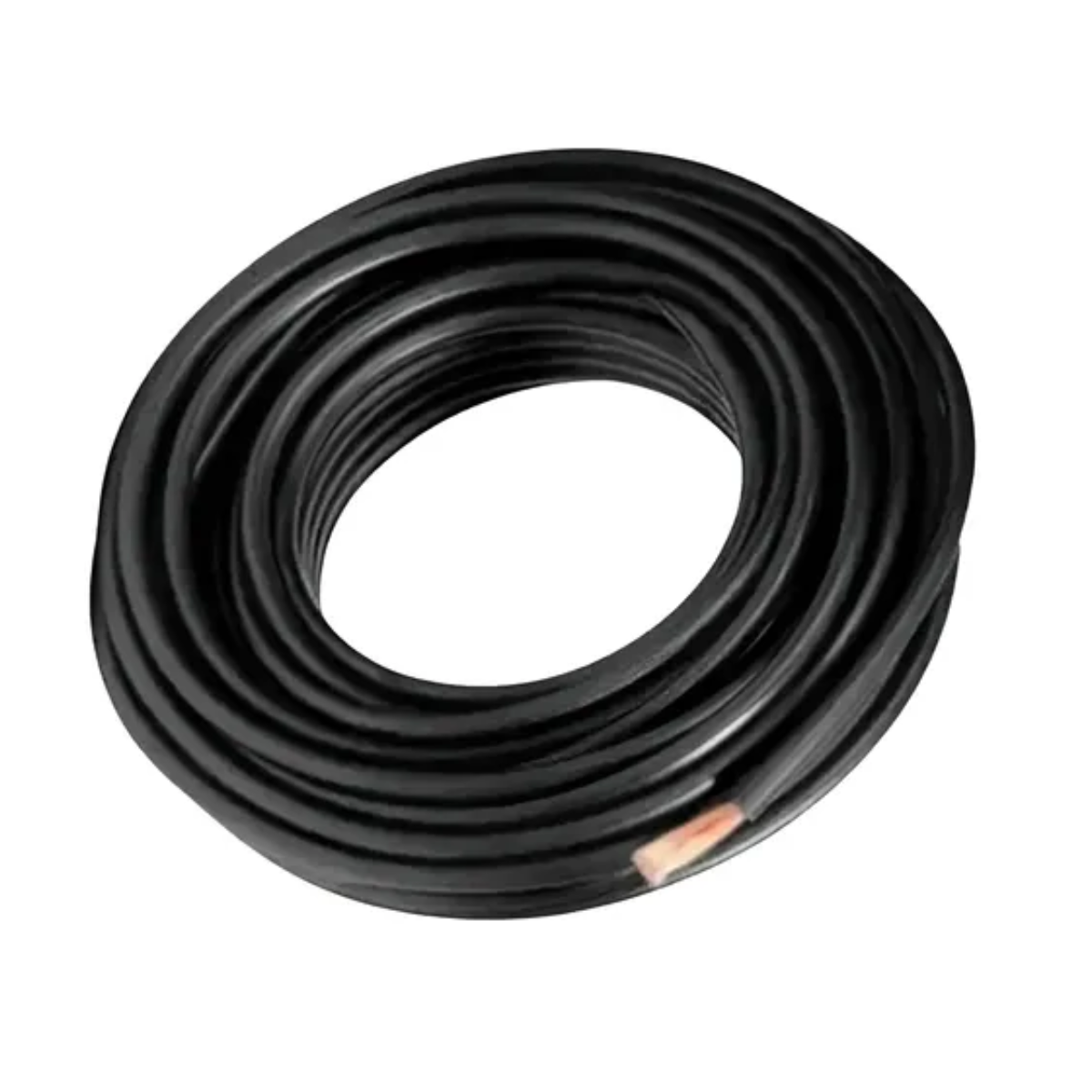Rolo Cabo Flexível 1x6,00mm 100% Cobre 450/750V Preto - Iberica