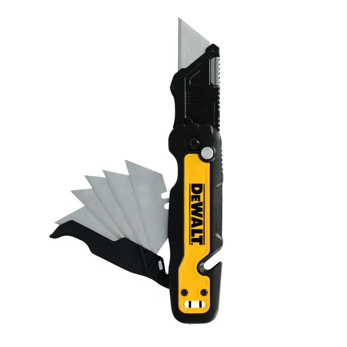 Estilete Dobrável Dobrável Push & Flip C/ armazenamento - DeWalt
