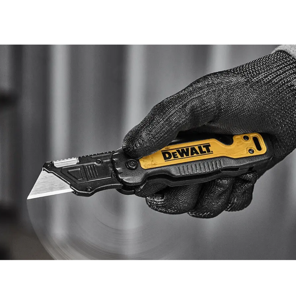 Estilete Dobrável Dobrável Push & Flip C/ armazenamento - DeWalt