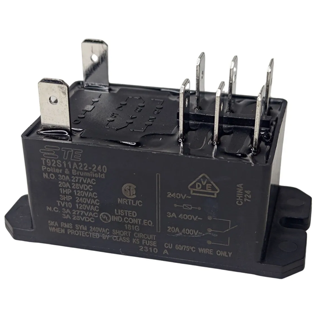 Rele de potencia 09 A 36K P/ Condensadora Springer (Contator)  1810 - Midea
