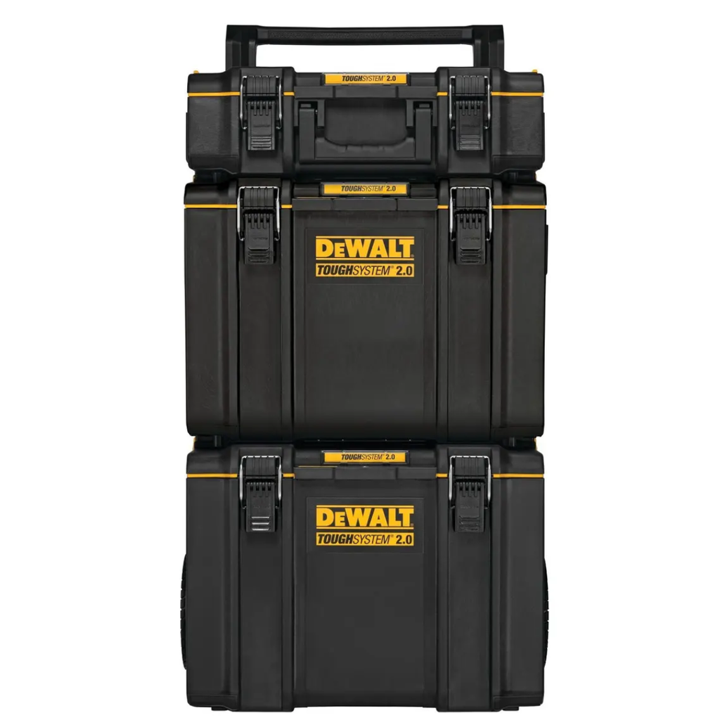 Kit Caixas Organizadora com Rodas Toughsystem Em Torre 3 peças - DeWalt