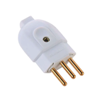 Plugue Macho 3p 20a Branco - TRAMONTINA