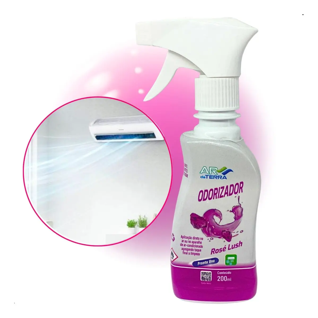 Odorizador Rose Lush 200ML - Ar Da Terra