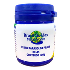 Fluxo para Solda Prata Foscoper 100g BR-45 - Brasil Soldas
