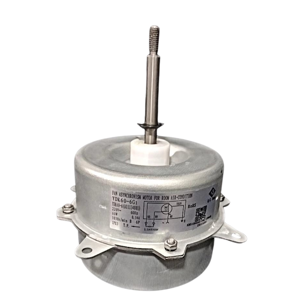Motor Ventilador Condensadora Barril 18000 Btus  VE18R ( YDK60-6G1 ) AR SPLIT  - Electrolux Original