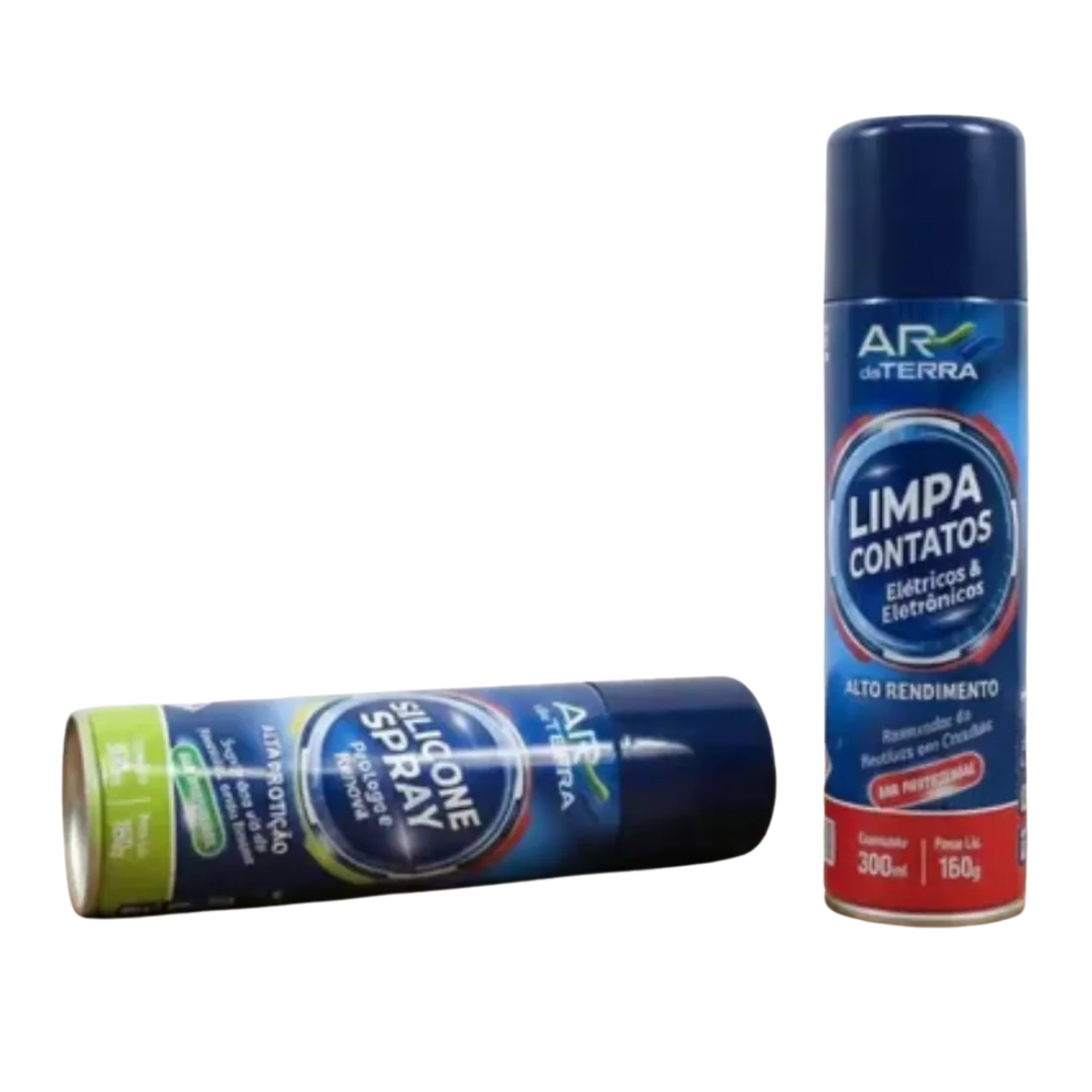 KIT graxa/vaselina/Silicone/Limpa contato Aerossol 300ML - Ar da Terra