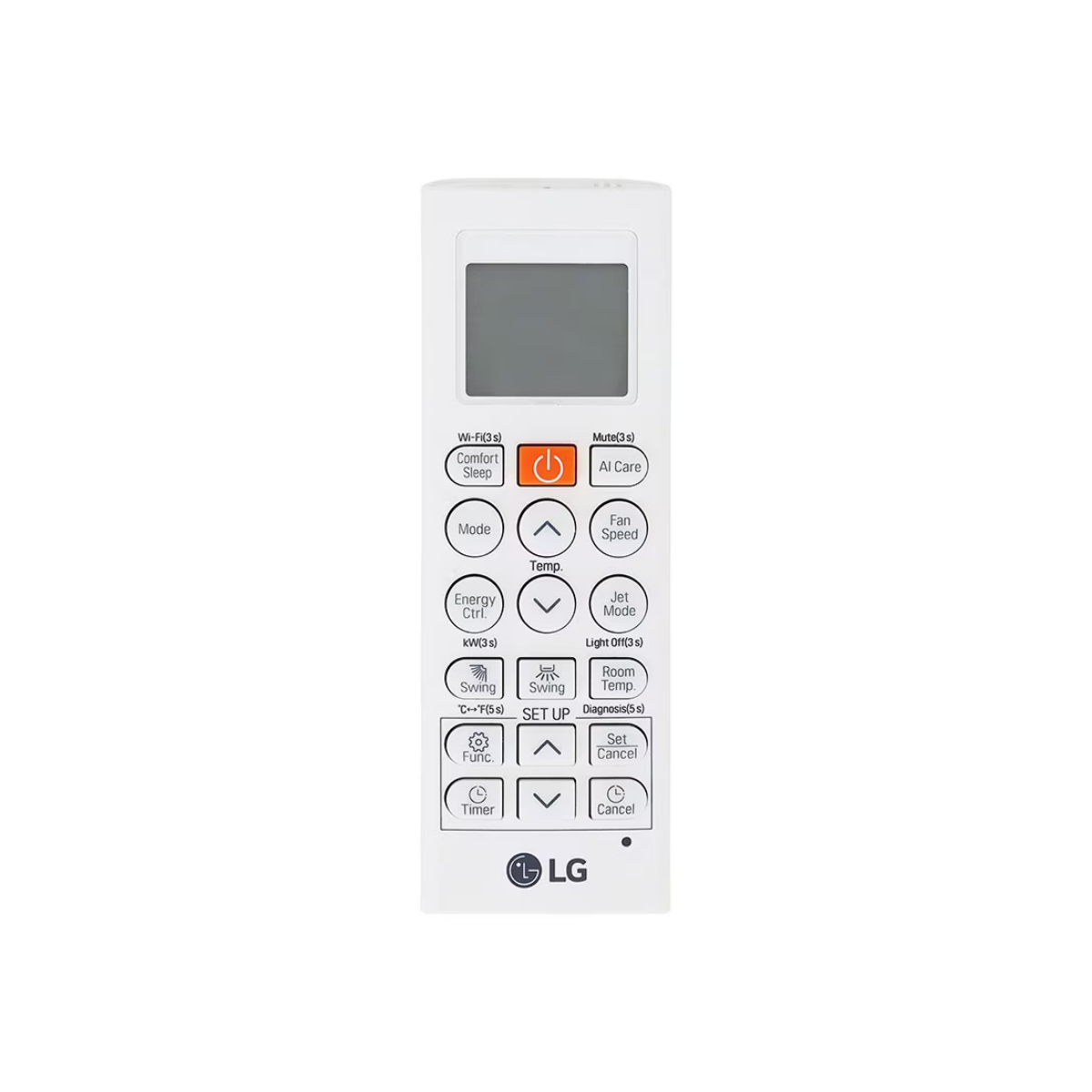 Controle Remoto Para  Ar Condicionado LG ( S3NQ09AA31A ) - Original