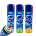 KIT graxa/vaselina/Silicone/Limpa contato Aerossol 300ML - Ar da Terra