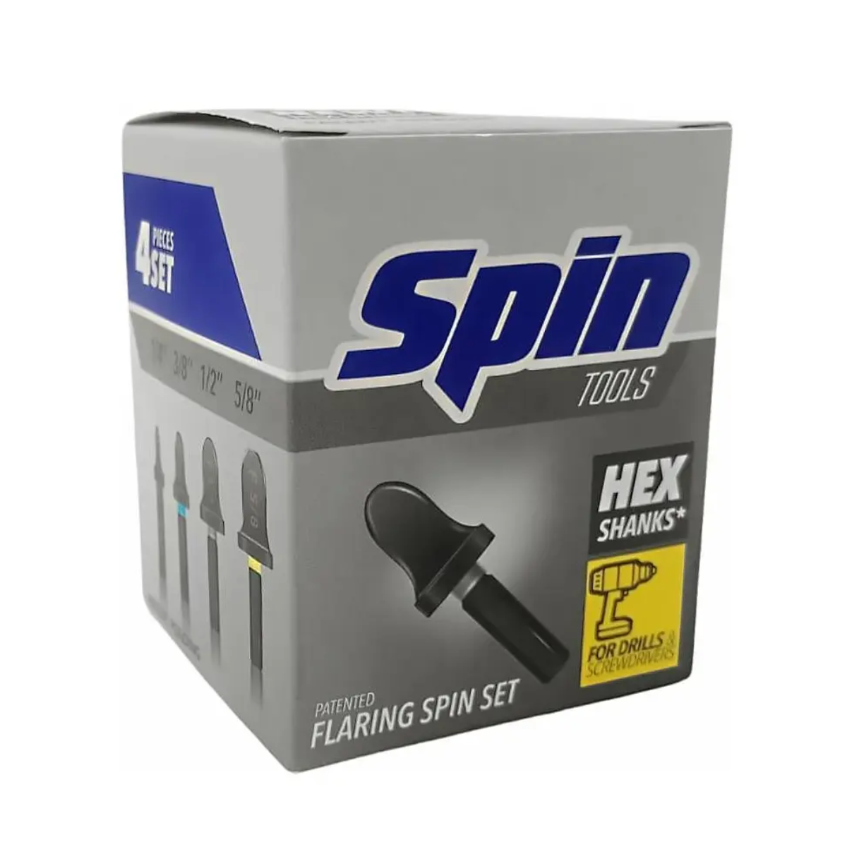 Kit Flangeador Spin Hex 4 PEÇAS ( F4000 )