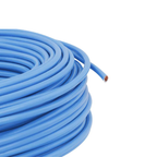 Rolo Cabo Flexível 1x6,00mm 100% Cobre 450/750V Azul - Iberica