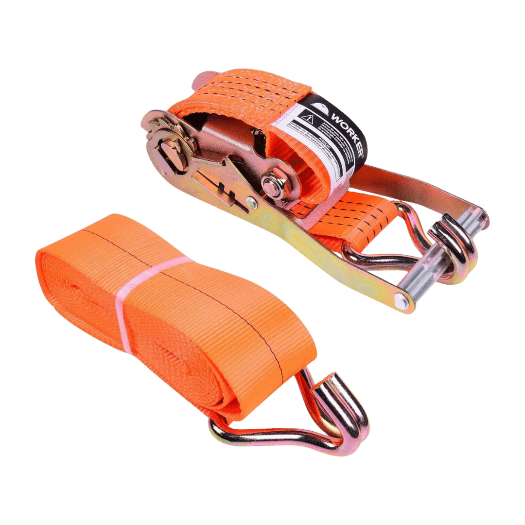 Kit Cinta Com Catraca G ( Largura 50mm / Comprimento 9m / 3.000 kg Max ) - Worker