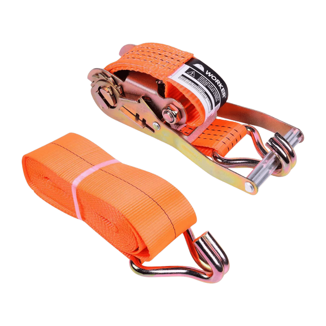 Kit Cinta Com Catraca G ( Largura 50mm / Comprimento 9m / 3.000 kg Max ) - Worker