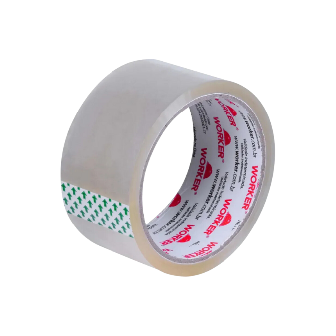 Fita p/ Empacotamento (Transparente) 48mm x 45m - Worker