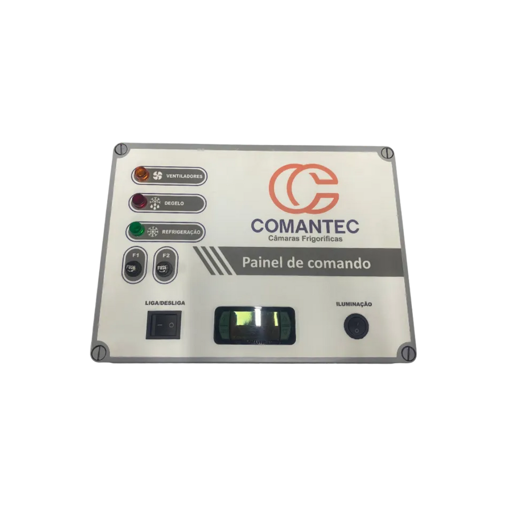 Quadro de  Comando 2 A 3HP Resfriados  380V-3F