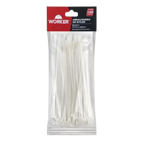Abracadeira Nylon 2,5 x 200mm Br 100pcs - Worker