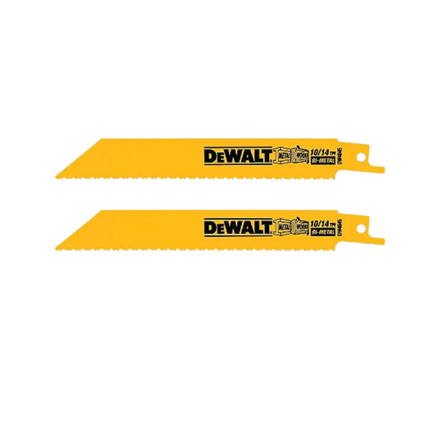 Lâmina Serra Sabre 6x14dpp ( Com 02 Unid.) (DW4845-2) - Dewalt