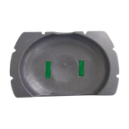 Recipiente Bandeja de Evaporacao Electrolux / Brastemp / Consul Cinza Burdog