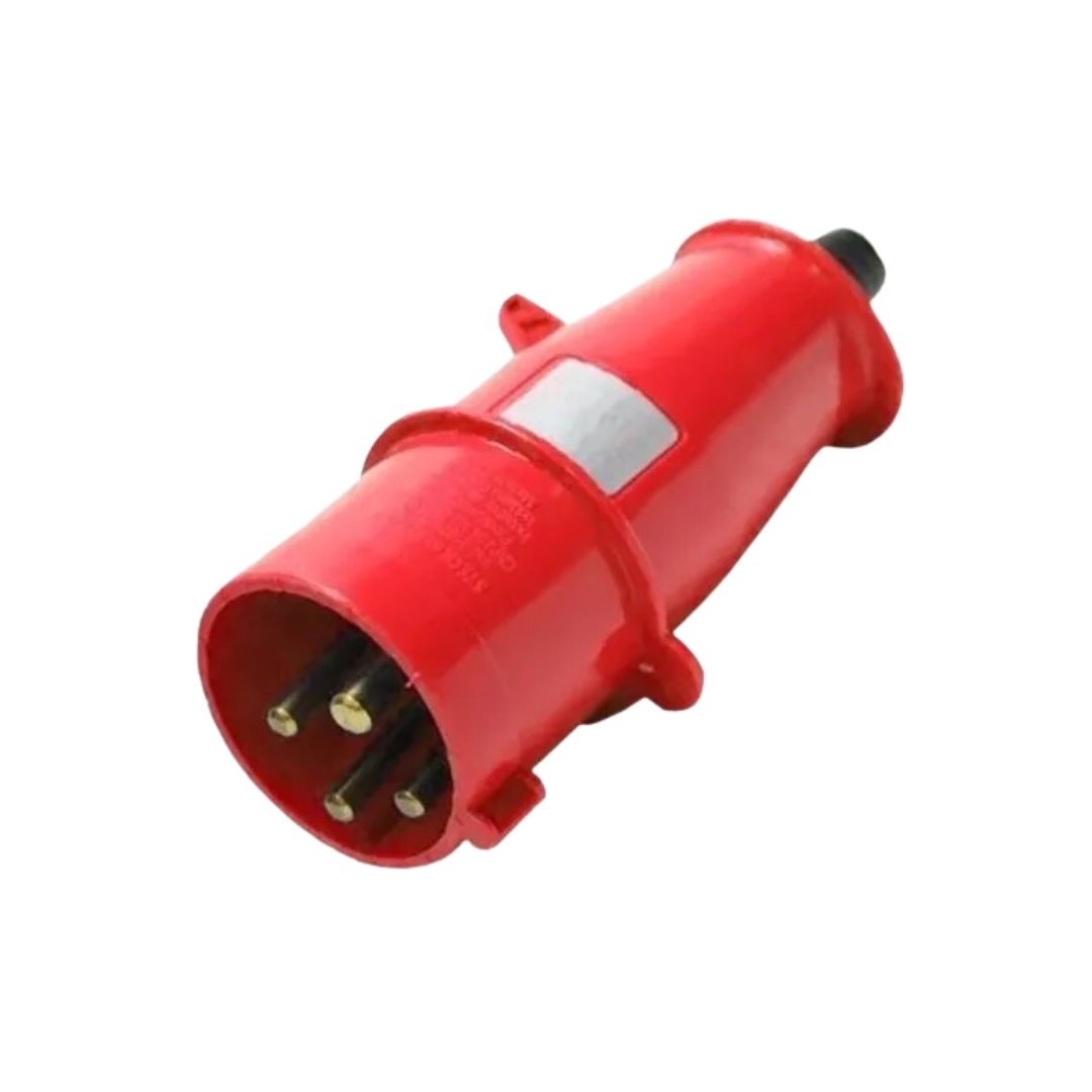 Plugue Acoplador Industrial PLS-3P+T-380/440V-32A-IP44-6H