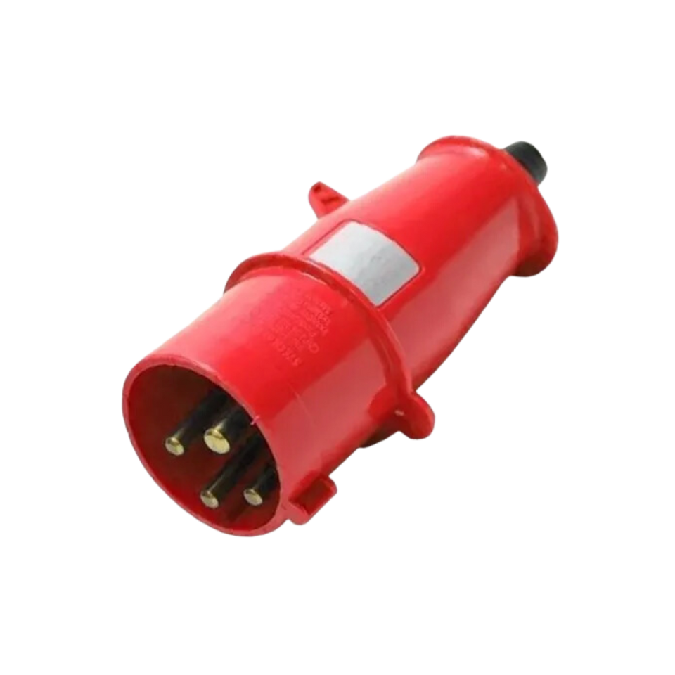 Plugue Acoplador Industrial PLS-3P+T-380/440V-32A-IP44-6H