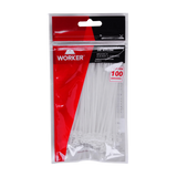 Abracadeira Nylon 4;8x300mm Br 100pcs - Worker