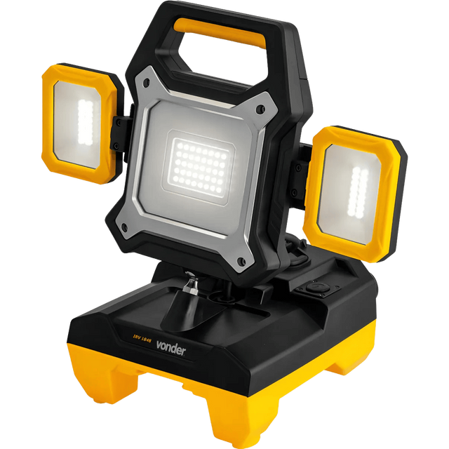 Refletor de Led bateria intercambiável de 18V S/bateria e S/carregador IRV1848 - Vonder