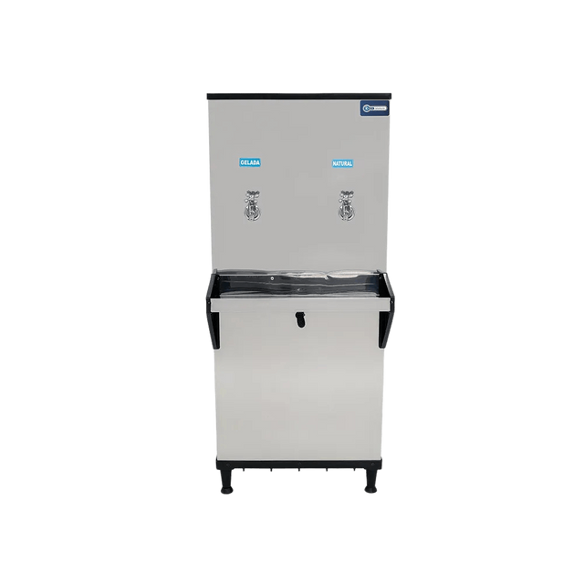 Bebedouro Industrial 50L 220v  NG 2 Torneiras ( 1 gelada e 1 natural ) - Myshop