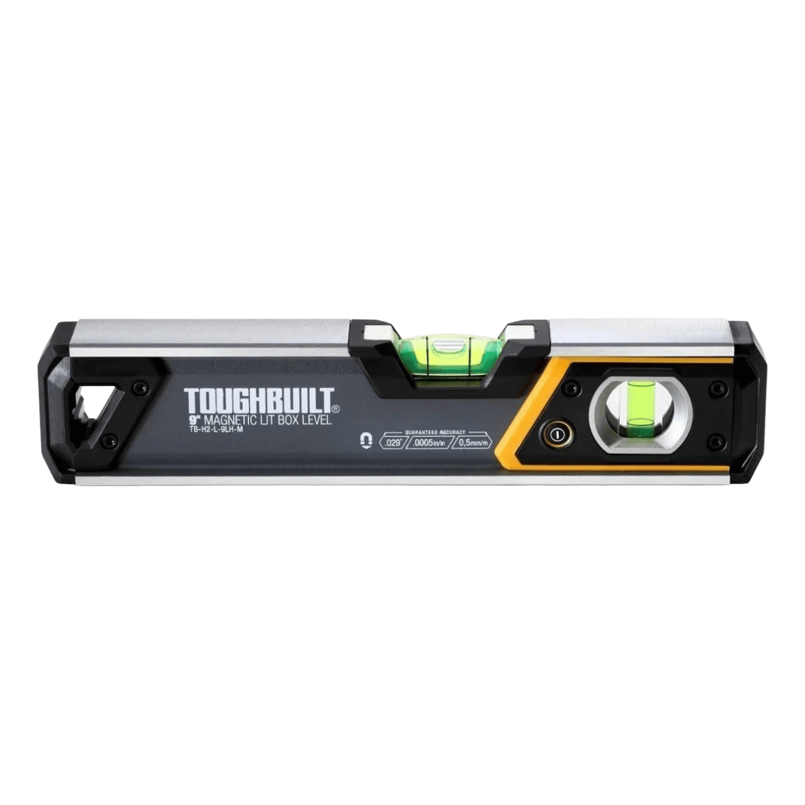 Nivel De Bolha Com Iluminação E Magnetico De 23 CM (9) -Toughbuilt