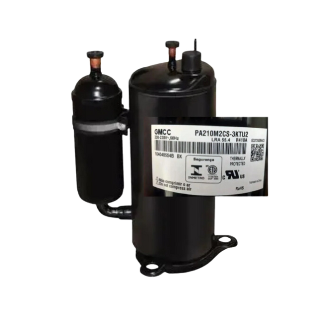 Compressor Rotativo 21000 / 24000 BTUS R410 ( PA210M2CS 3KTU2 ) - GMCC