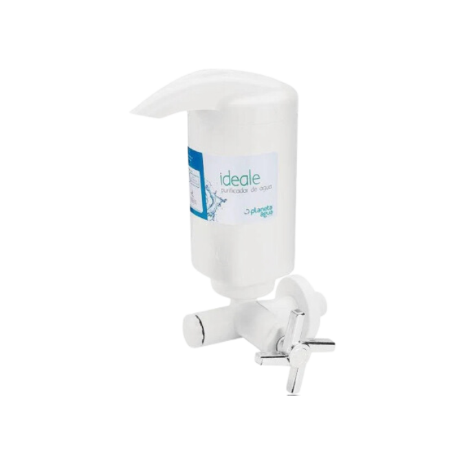 Purificador Ideale Basic Branco / Cromado Blister - Planeta Água